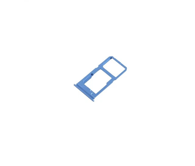 PLATEAU SUPPORT PORTE Carte Dual SIM Et SD Pour Vivo X20 Bleu / X20A