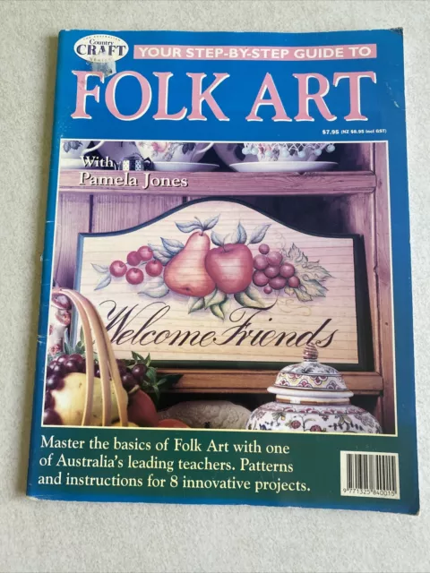 Country Craft Series Folk Art With Pamela Jones