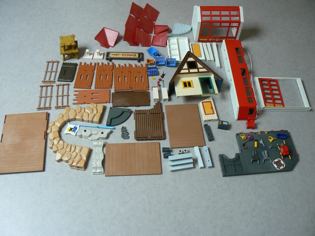 PLAYMOBIL ANIMAUX DE la ferme, accessoires et fermiers EUR 15,00