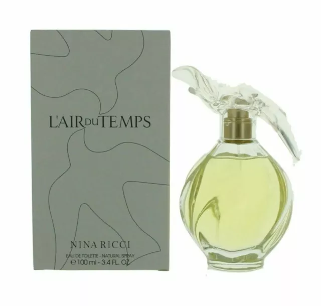 Nina Ricci L'air du Temps 3.4 oz EDT spray womens perfume 100 ml Tester NIB