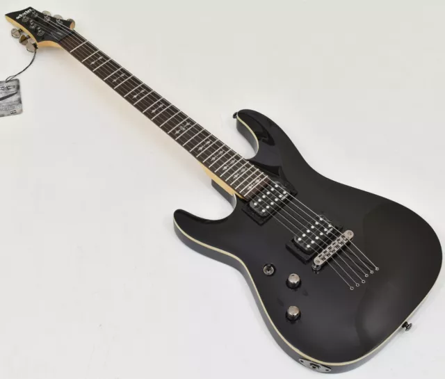 Schecter Omen-6 Left-Handed Guitar Gloss Black B Stock 1478