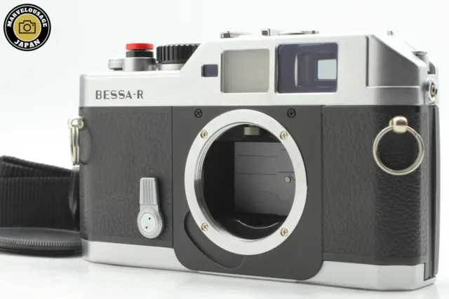 [Near MINT] VOIGTLANDER BESSA R Rangefinder Camera Silver Body From JAPAN