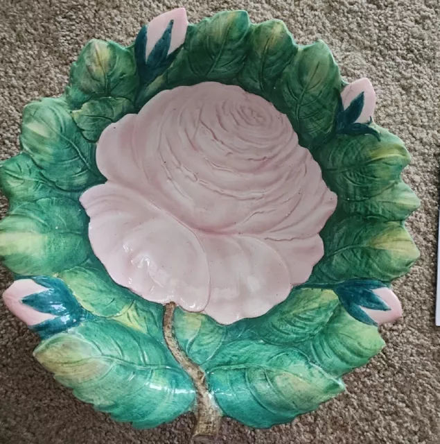 Zaccagnini Pottery Hand Made By Walter Hatches Large Serving Bowl 13” Italy