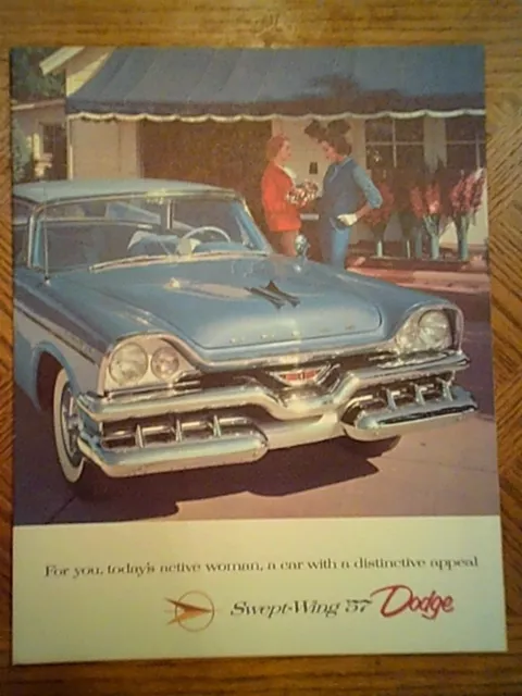 1957 Dodge Prestige Sales Brochure - Original 1957 Dodge Prestige Sales Brochure - Original