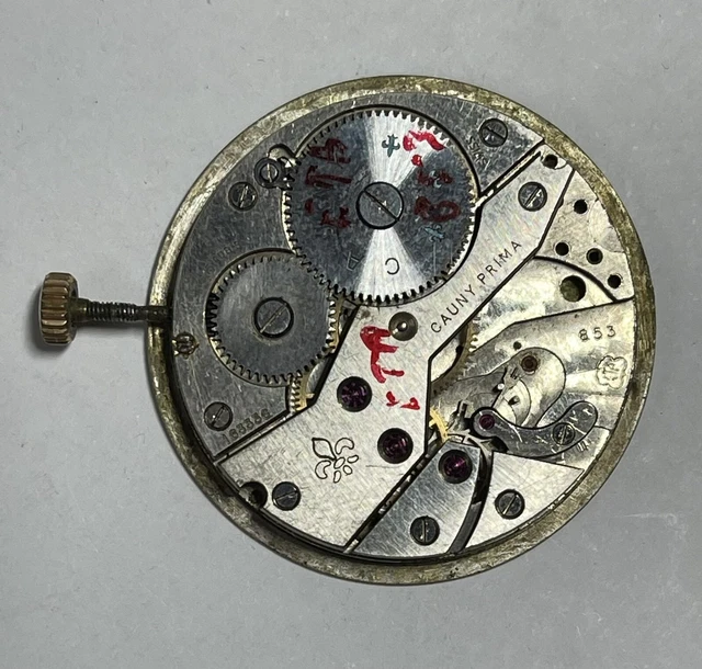 MOUVEMENT ETA 853 Pour Pi ce Du de Rechange Cauny Prima EUR 30 00