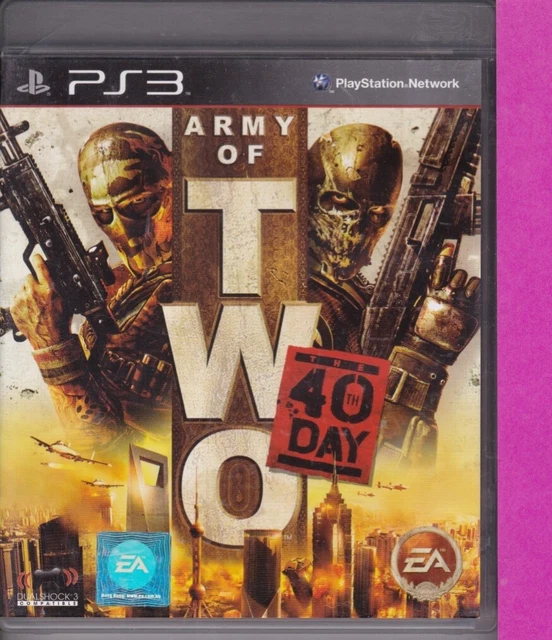 Army of Two - The 40th Day : PS3 (4R, Sony Playstation 3, Region 3) +manual 🏀