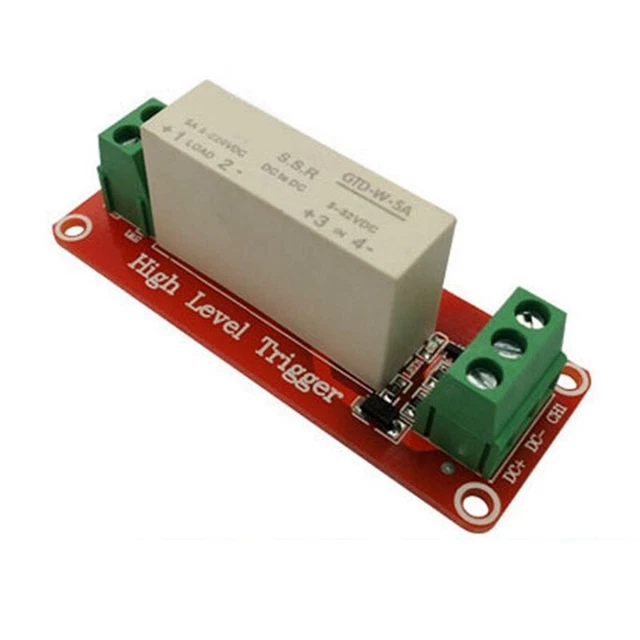 High Level Trigger DC Control DC Semiconductor Relay Module Single Phase Electric K9R9