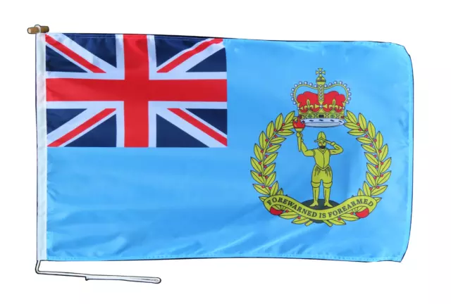 Royal Observer Corps RAF Flag 3'x2' (90cm x 60cm) With Rope and Toggle