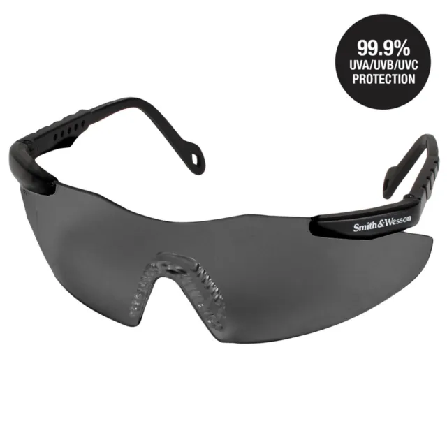 Smith & Wesson Magnum Safety Glasses Sunglasses Smoke Lens ANSI Z87.1+ 3