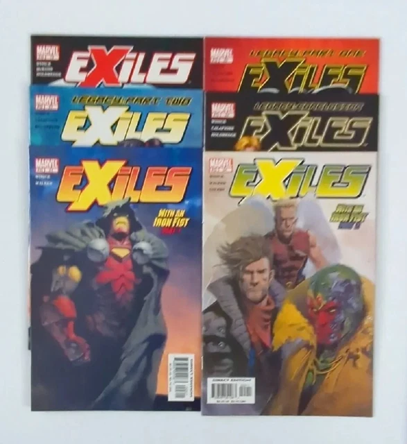 Run Of 6 2003 Marvel Exiles Comics #19-24 VF/NM