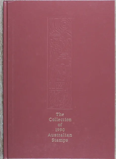 1990 Collection of Australian Stamps Album in Slipcase with all stamps MUH