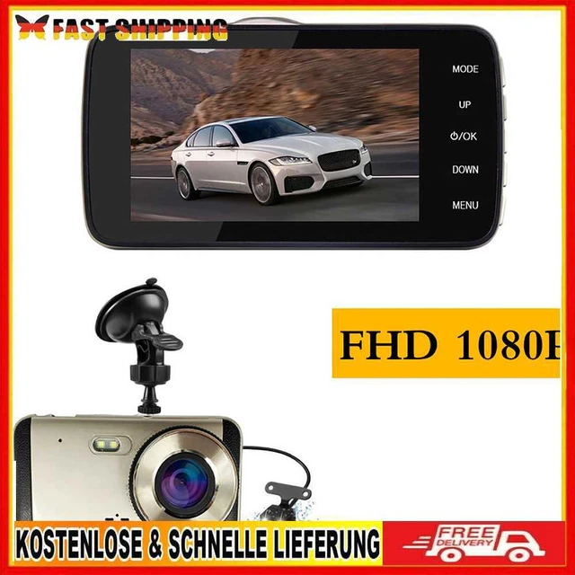 Dash Cam 4 Inch Car Camera DVR Full HD 1080P Parking Monitoring Auto Accessories