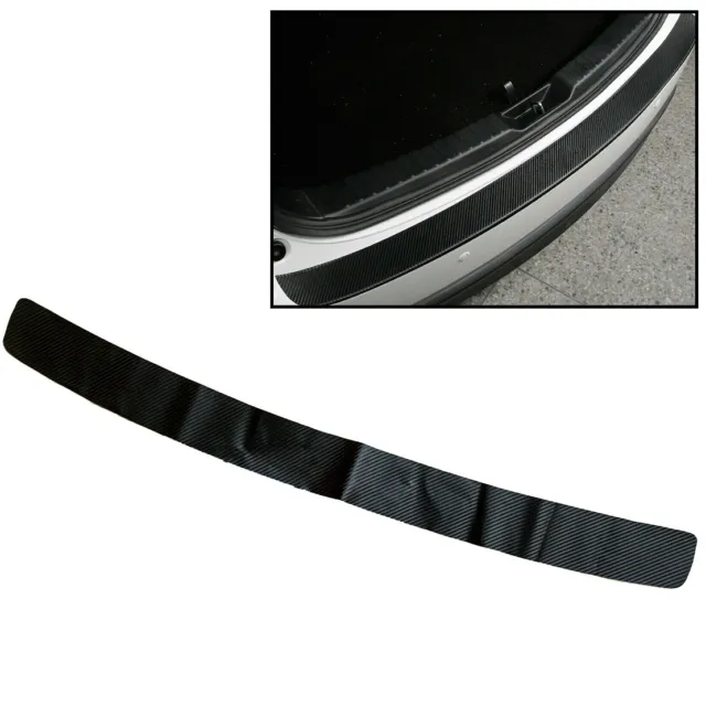 Carbon Fiber Style Rear Bumper Protector Plate Trim Ft For Mazda CX-5 2017-21 zy