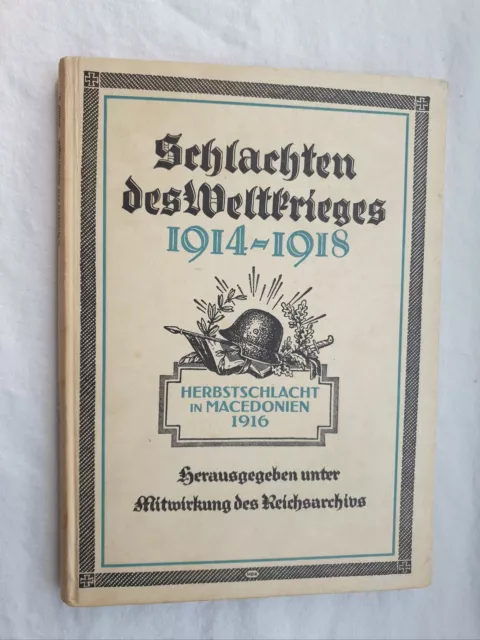 Schlachten des Weltkrieges - Band 03/1921 - Herbstschlacht in Macedonien