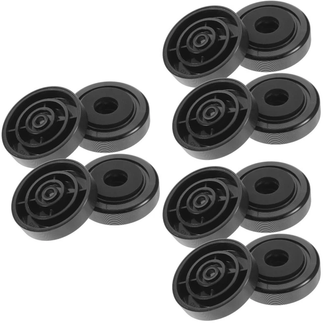 12 PCS RUBBER Audio Public Floor Mat Isolation Feet for Speakers