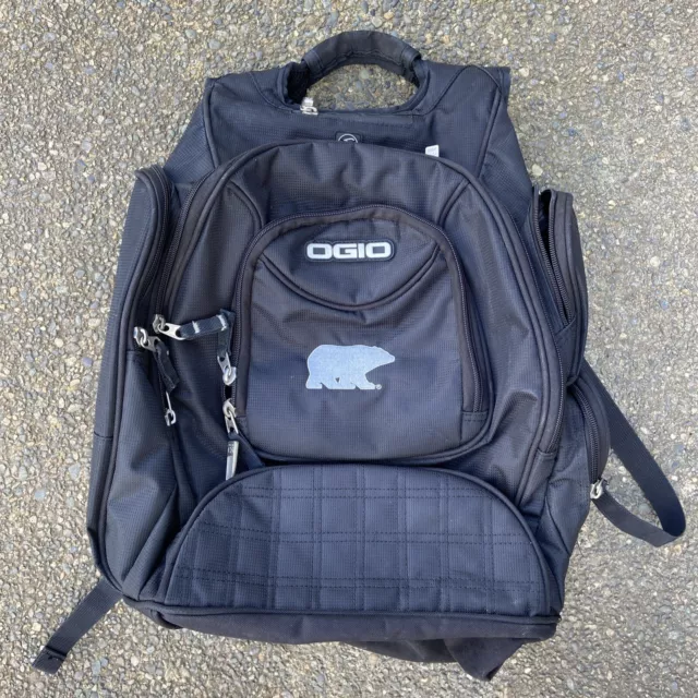 OGIO Tech Specs Metro Street Backpack Black Bear Many Features Pockets