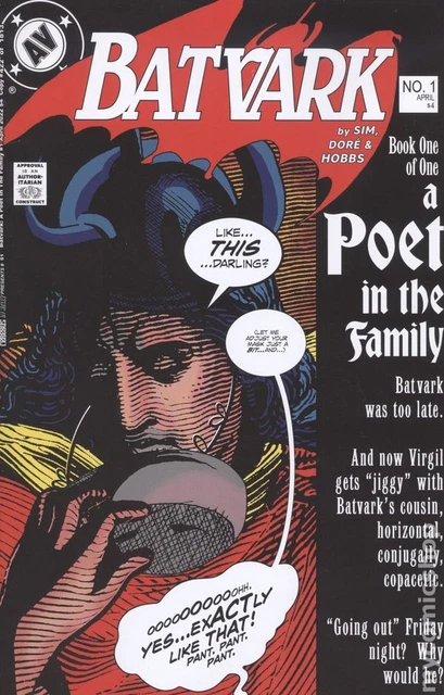 Batvark a Poet in the Family #1 FN 2022 Stock Image