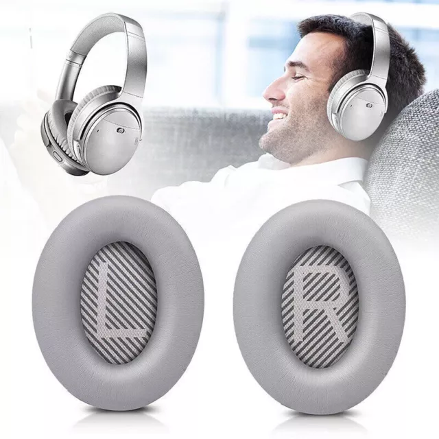 Replacement Soft Cushion Ear Pads for Bose QuietComfort QC35/QC35 II Headphones