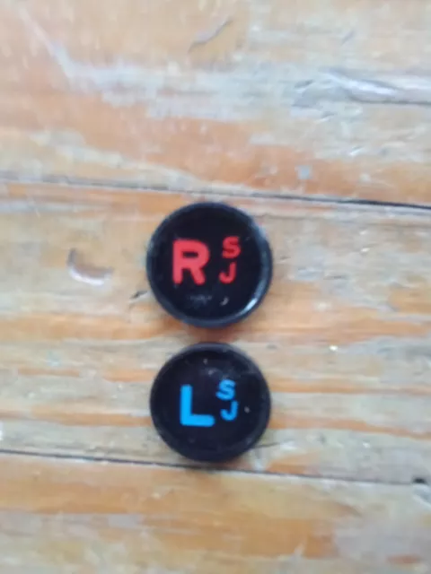 Xray Markers Initials SJ One Set! High quality markers made by WIGSTICKS