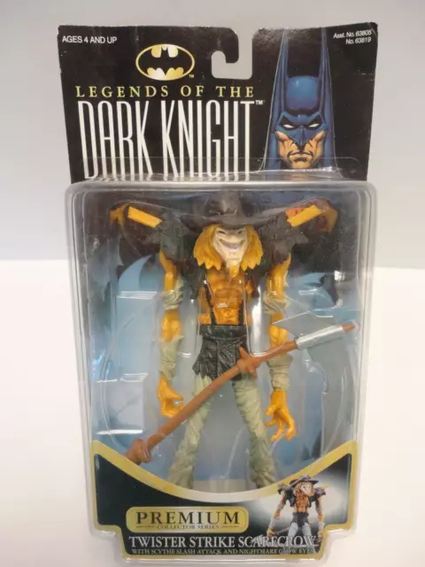 Legends Dark Knight Batman Action Figure Twister Strike Scarecrow 1996 Kenner