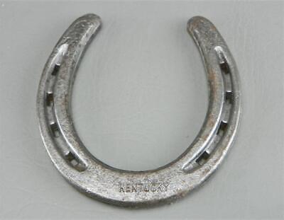 Vintage Diamond Hot Forged 4.75" Metal Kentucky Ornamental Pony HorseShoe Decor