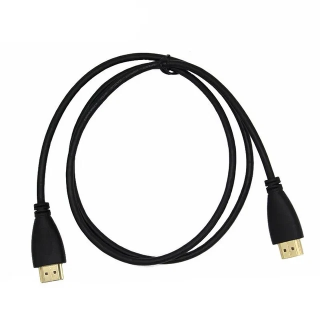Câble 5m HDMI Mini Ultra Fin 1.4 Full HD TV PC 3D 4k High Speed Adaptateur Vidéo