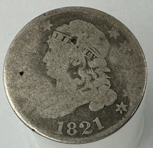 U.S. 1821 Capped Bust Silver Dime