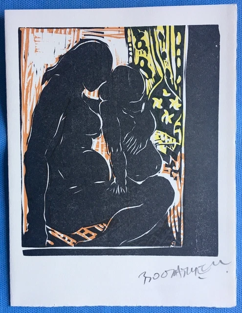 Claude Bogratchew litografia originale lithographie, 1973