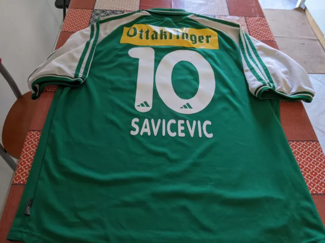 Maglia Rapid Vienna Wien #10 Savicevic 1999-2000 Milan Shirt Trikot Maillot