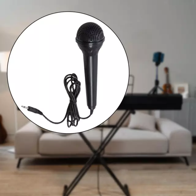 Microphone 3.5mm Jack Handheld Mic Pour Piano Électronique Karaoké Smartphone