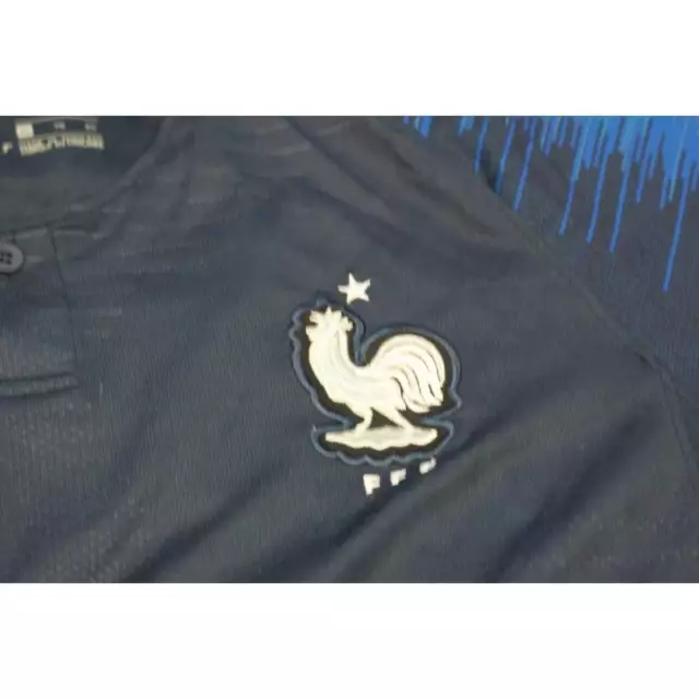 Maillot de foot rétro domicile Equipe de France N°15 RABIOT 2017-2018 2