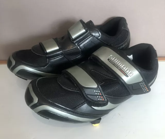 Shimano Mens Cycling Shoes Black Size EU 42  UK8 Great Condition SH-RO64