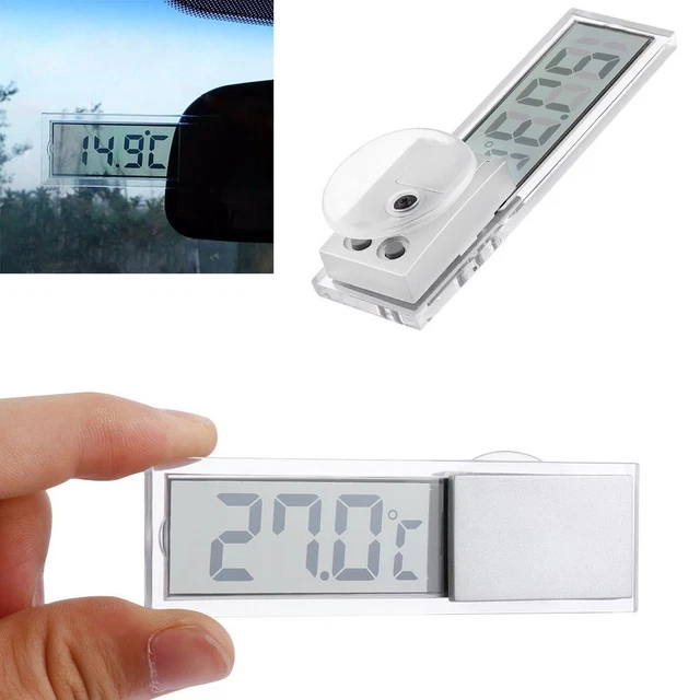 Termómetro electrónico digital LCD para acuario medidor de temperatura para tanque de peces