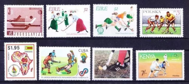 All different 50 MNH stamps on Field Hockey" Sports, Rare collection, Olympics 3