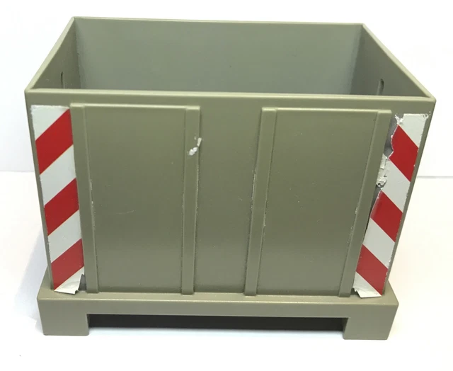 Playmobil 9843 pas cher, Ouvriers et container
