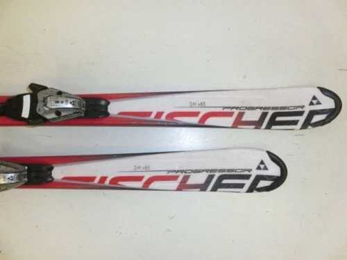 Ski Kinder Fischer Progressor mit Bindung, 130cm (FF9538)