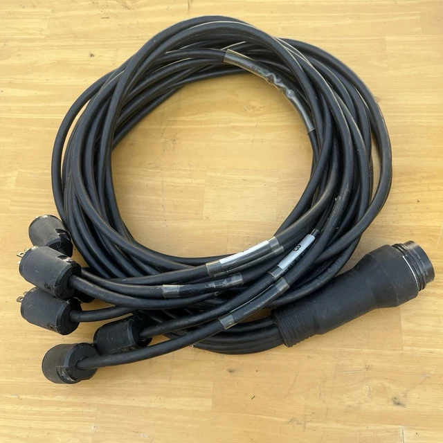 Connecteur Socapex Femelle 4 Broches - Occasion En Bon état De Fonctionnement