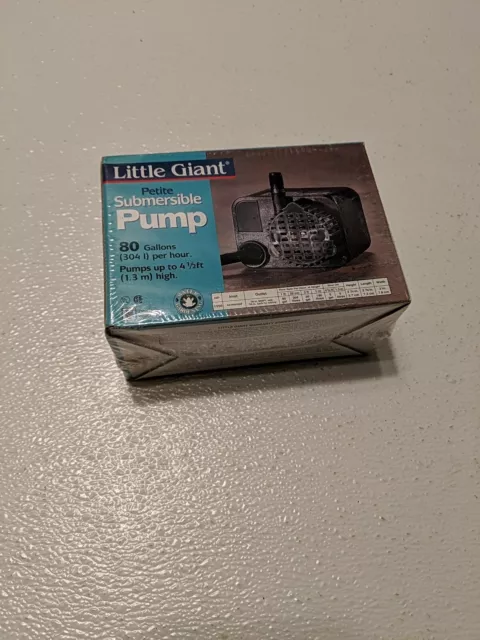 Little Giant Submersible Pump Model # PE-A (518100) - BRAND NEW /FACTORY SEALED!