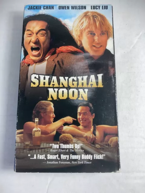 Shanghai Noon (VHS, 2000) Jackie Chan, Owen Wilson, Lucy Liu