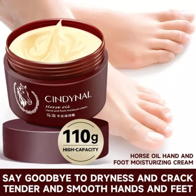 Horse Oil Hand and Foot Cream Anti-Cracking Cream Hydrating Whitening Cream