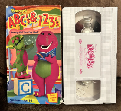 VHS BARNEY-BARNEYS ABCS et 123 s (vhs, 2000) EUR 3,06 - PicClick FR
