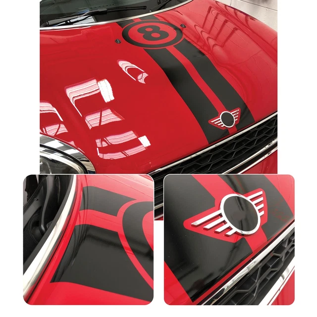 Adesivi Strisce Gemelle Per Cofano MINI Cooper 2002 - 2019 - Foto 10