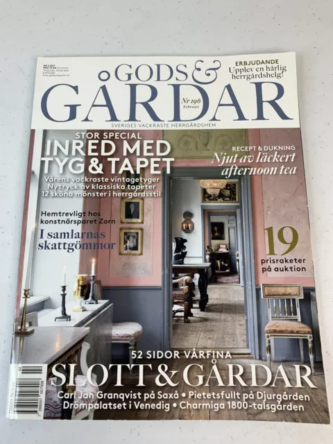 Swedish Magazine Gods & Gårdar 2017 | Spring Ready Castles & Farms | Zorn Home