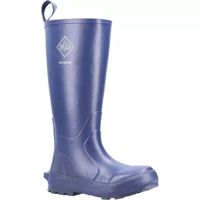 Muck Boots Mudder Tall Navy Rubber Male Textile/Weather Wellingtons