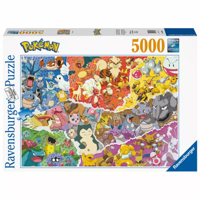 Ravensburger Puzzle Pokémon Allstars Puzzle adulte 5000 pièces 16845