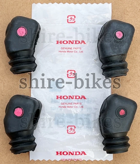 NEW GENUINE HONDA Carburettor Rubber Dust Caps (Set of 4) for CB750