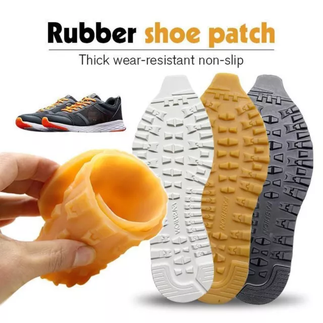 Anti-Slip DIY Replacement Sole Cow Tendon Rubber Rubber Pads  Shoe