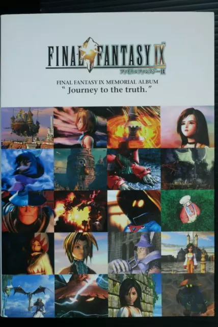 JAPÓN Álbum conmemorativo de Final Fantasy IX "Viaje a la verdad." Libro