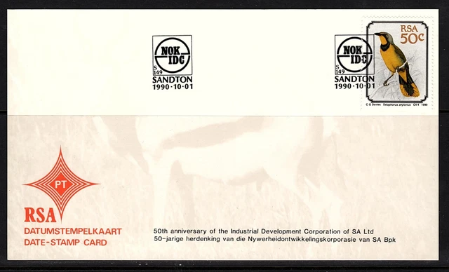 RSA DSC S149 Sandton 01.10.1990 Industrial Development Cooperation