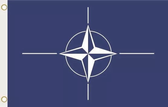 Flagge Fahne Nato 90 x 150 cm zum Hissen